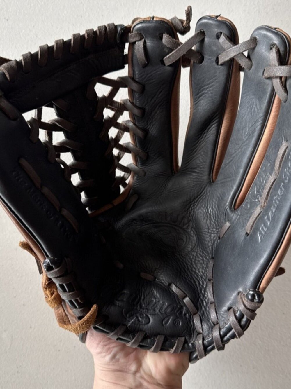 Rawlings Premium Series D120PT 12" Baseball Softball Glove RHT Trapeze Leather